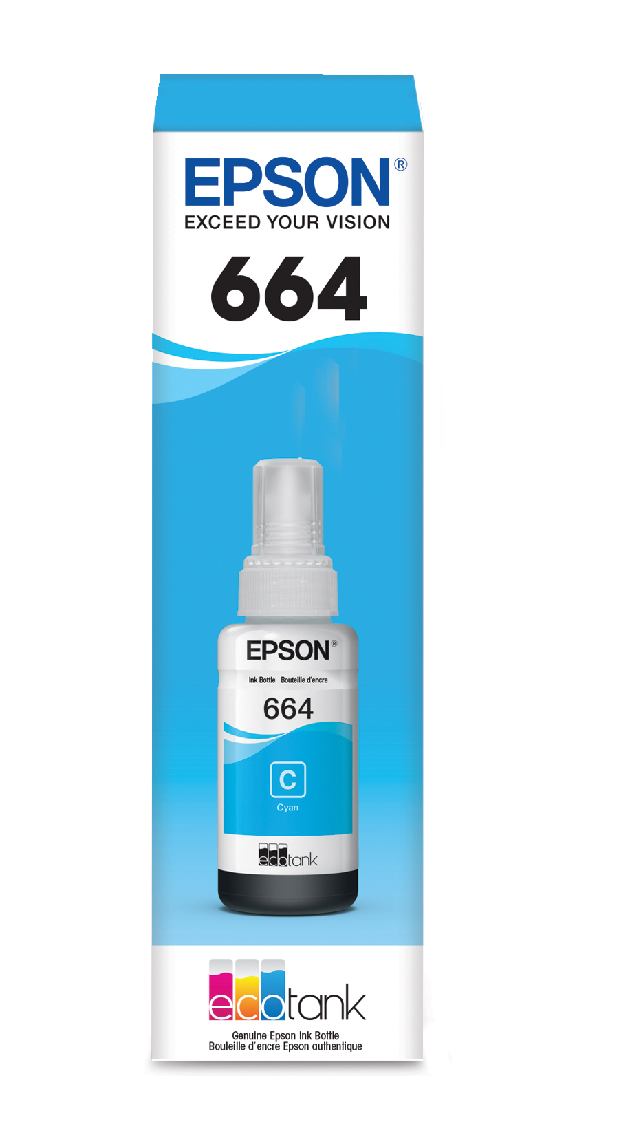 ventas de tinta epson 664 cyan